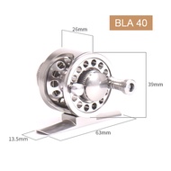 Aluminium Fly Fishing Reel 40# 50# 60# Left/Right Hand Interchangeable CNC Machine Fly Ice Fishing W