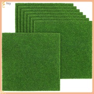 🖼️ 8Pcs Artificial Green Moss Mats Plastic Sheet Moss for Decoration Dollhouse Garden Craft