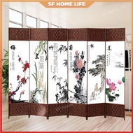 [Room Partition] Rattan Divider/Bamboo Divider/Partition/Folding Screen Screen Partition Wall Living