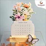 2026 AESTHETIC BLOOMY FLOWERS CALENDAR AESTHETIC DESK CALENDAR/ BLOOMY FLOWERS CALENDAR/ Calendar 20