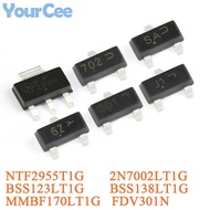 50Pcs/5Pcs NTF2955T1G SOT-223 IC SMD P-Channel -60V/-2.6A Chip NTF2955T NTF2955T1 NTF2955 MOSFET 2N7