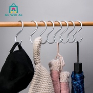 As Well As ตะขอแขวนรูปตัวS สีเงิน อลูมิเนียม แข็งแรงทนทาน