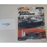Hot Wheels 2020 McLAREN 720S Fast Furious Euro Culture Premium Mattel Diecast Car Model Collector To