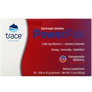 Trace Minerals ®, Electrolyte Stamina PowerPak, Pomegranate Blueberry, 30 Packets, 0.18 oz (5 g) Eac
