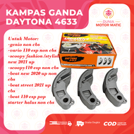 Kampas Ganda Koplin DAYTONA Beat Pop/Esp-K44-2014-2018 Beat Deluxe Beat Street 2016-2019 CW Beat New