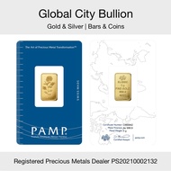 PAMP Gold Bar - 5 gram - Rosa