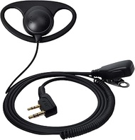 UAYESOK Walkie Talkie Headset with PTT Microphone for Baofeng UV-5R UV-5RA 777 888S UV-82 Kenwood TH