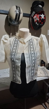 Modern Filipiniana Bolero Blouse Crop top ethnic