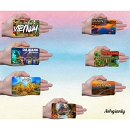 Ashgianly DANANG, VIETNAM RUBBER REF MAGNET SOUVENIR