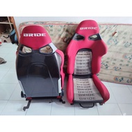 Bride cuga carbon fibre semi bucket reclining seat original Japan recaro sparco bride takata racing