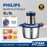 [Same day delivery &10-Year Warranty]  Electric Food Chopper 2L100%  original Electric Chopper Meat 