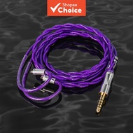 KBEAR 2-Strand 201-Core Hybrid Braided IEM Upgrade Cable Hi-Res HiFi Wire