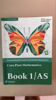 Pearson Edexcel AS/A Level Further Mathematics Core Pure Mathematics Book 1