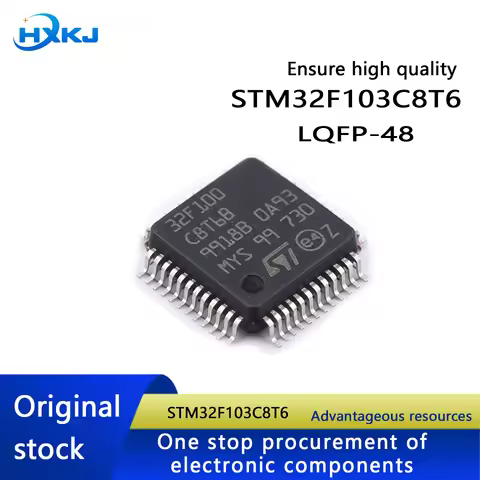 10PCS/LOT STM32F103C8T6 LQFP48 Microcontrollers - MCU Original stock quick delivery