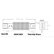 Heater Element || Fin Heater Strip
