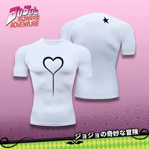 Giorno Compression Shirt | Jojos Bizarre Adventure, Giorno Giovanna, Joestar, Gymwear, Muscles, Gym,