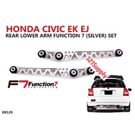 HONDA CIVIC EK EJ REAR LOWER ARM FUNCTION 7 (SILVER) SET