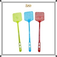 (2401) Plastic Fry Swapper 胶苍蝇拍,胶蚊子拍 tangan getah pukul lalat will MIx Color 随机颜色