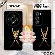 Oppo RENO 12 case _ oppo RENO 12F case _ oppo RENO 12 PRO case - flexible clear black silicone case