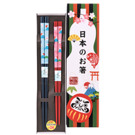 日本進口 - 日本富士山情侶夫婦對筷 筷子 日本製