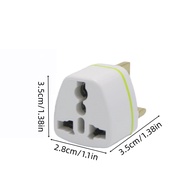 1PC 3 Pin Plug Universal Adapter Travel Adapter, Universal Wall Plug Adapter, 3 Pin Plug Power Conve