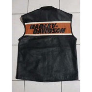 Harley davidson Leather vest Leather vest, bikers vest