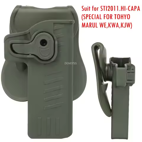 Tactical Pistol Waist Holster Right Hand Outdoor Shooting Hunting Gun Belt Holsters for STI2011.HI-C