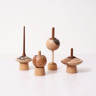 【倒立/高腳/抗引力/彈簧】極速陀螺 木陀螺 | Wooderful life