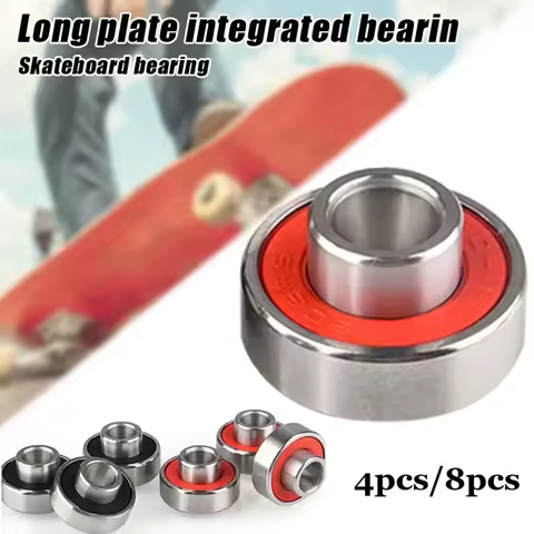 608-2RS Long Plate Integrated Bearing Long Hoverboard Skateboard ABEC-11 High Speed Silent Speed Bea