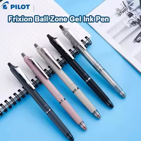 PILOT Thermal Erasable Gel Pen FriXion Ball Zone Smear-Free Smooth Writing Dark Ink Pens Notes Plann