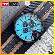Original Diesel Men's Watch Classic Business Casual Sports Watch Large Quartz Steel Dial Hypoallergenic Rubber Strap