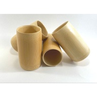 4 pieces of natural bamboo cups, cups, bamboo mugs