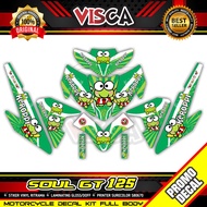 Decal Soul GT 125 Full Body Sticker Soul GT 125 Striping Soul GT 125 Sticker Soul GT 125 Full Block 
