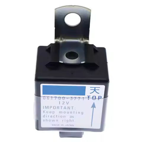 061700-3771 12V Time Delay Relay for Denso Kubota D1005 D1105 D1305 D1403 D1703 D722 D782 D902 Z482 