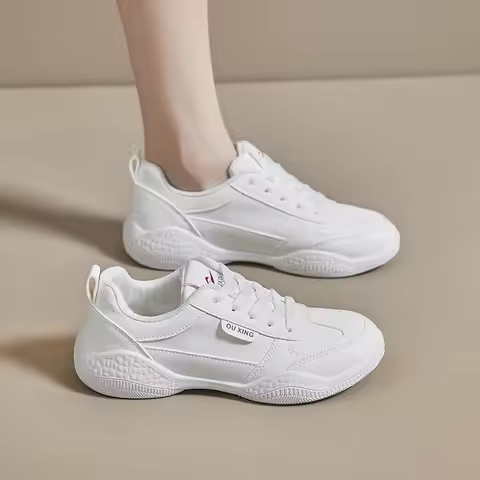 Fashion Mesh Sneakers White Shoes for Women Casual Running GAT Students Girl's shoe Sports Athletic 