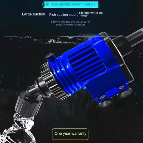 Electric water changer for fish tank European standard toilet wash sand American standard filter suc