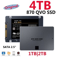 2024 Original SSD 1TB 870 QVO/EVO 500GB 250GB Internal Solid State Disk 2T 4T HDD Hard Drive SATA 3 2.5 For Laptop Computer/PS5