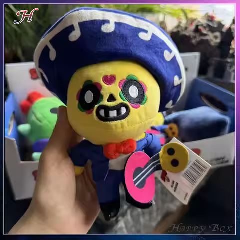 Authentic Brawl Stars Wilderness Brawl Anime Games Surrounding Dolls Plush Pendants Collected Toys F