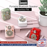 Divoom Beetles - Ultra Compact Portable FM Radio &amp; Bluetooth Speaker