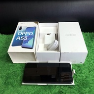hp second oppo a53 4/64gb full set