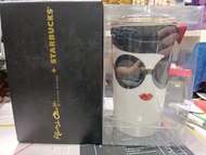 Starbucks alice and olivia stacey bendet 保暖咖啡杯  （陶瓷）