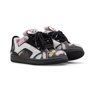 CAT & SOFA - Genuine black C-Tube 1.0 shoes with paint streaks AC308