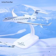 interfun4w 1PCS Gulfstream G650 Aircraft Diecast 1/200 Scale Airplane Model Planes G650ER Airplane M