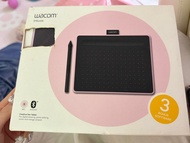 Wacom 和冠Intuos S 藍牙數位繪圖板 S Size 粉紅色 CTL-4100WL/P0-C 香港行貨