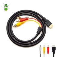 HDMI to RCA TV Cable HDMI Male to 3 RCA Female av Cable Video