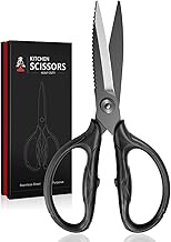 SHAN ZU Kitchen Scissors Heavy Duty, Japanese Poultry Shears of 5Cr15MoV Stainless Steel, All Purpos