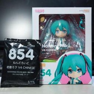 (特典版)GSC  黏土人  854 MIKU V4 CHINESE 代理版全新現貨 賣場內有更多 黏土人 figma