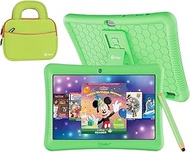Contixo K102 10" Kids Tablet Bundle - HD Learning Tablet & Sleeve Bag for Kids Ages 3-7, Includes Di