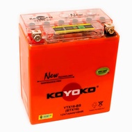 YTX16 BATERI BATTERY MOTOSIKAL KOYOKO NANOGEL BATTERY YTX16 VN1500 CAVIGA 900 ELEFANT E900