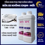 Nước rửa xe không chạm - Dung dịch rửa xe ô tô xe máy NPR JAPAN chính hãng 1L